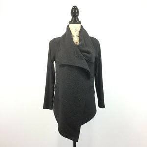 Jack by BB Dakota S Small Jacket Black Draped Text